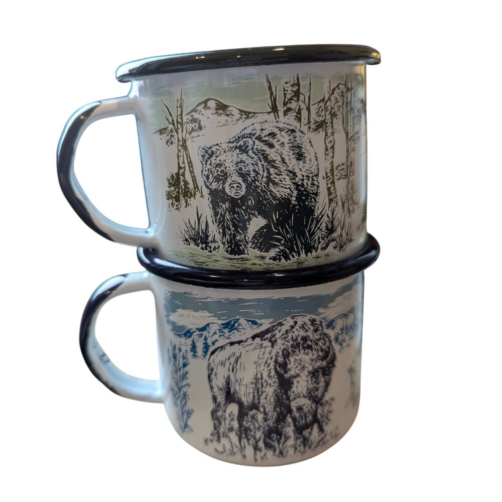 Alpinecho North American Wildlife Outdoor Fireproof Mugs - Picture 7 of 8